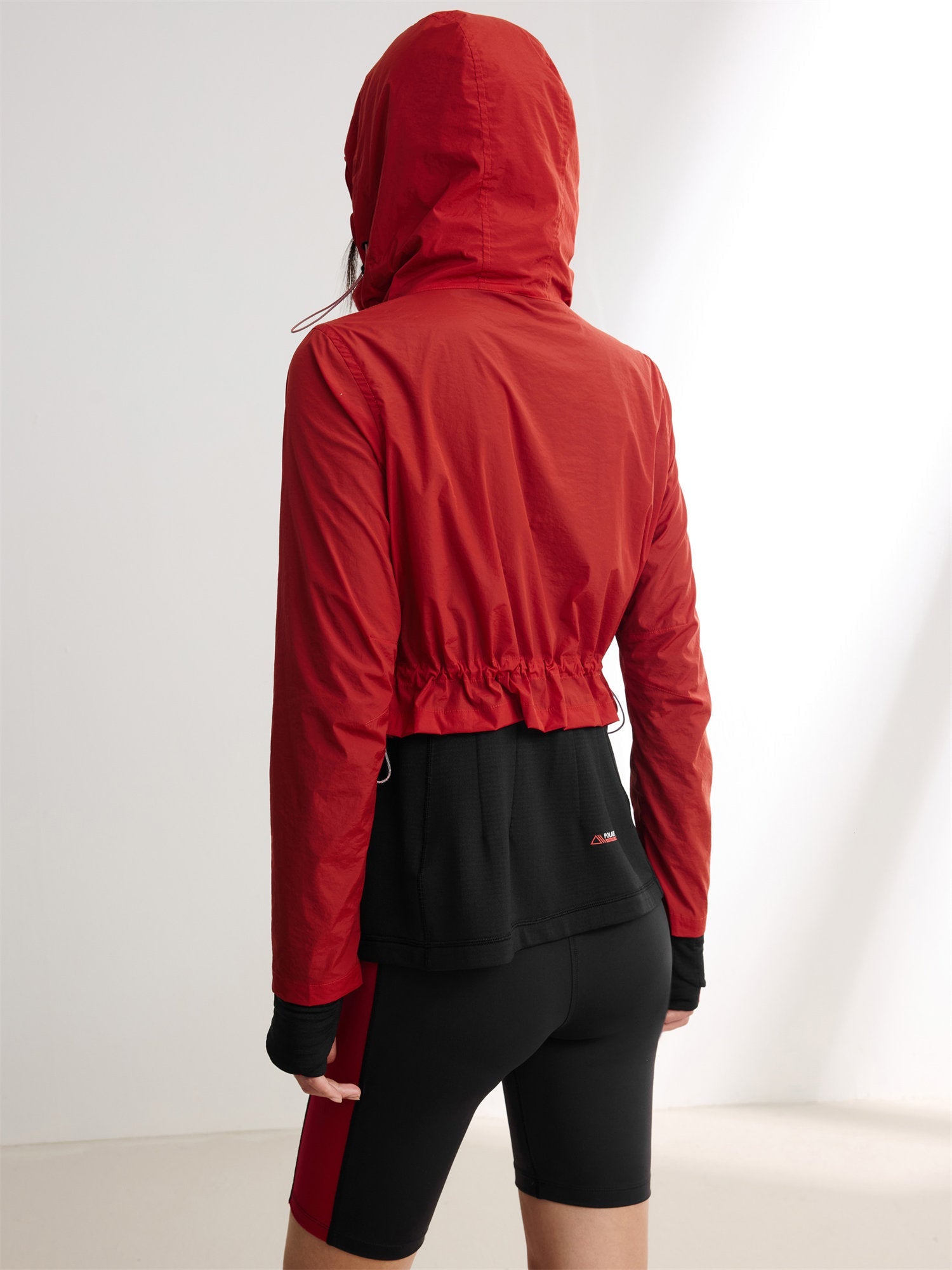 Hooded Sports Jacket | Red