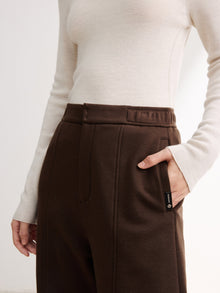 Wide Leg Pants | Brown