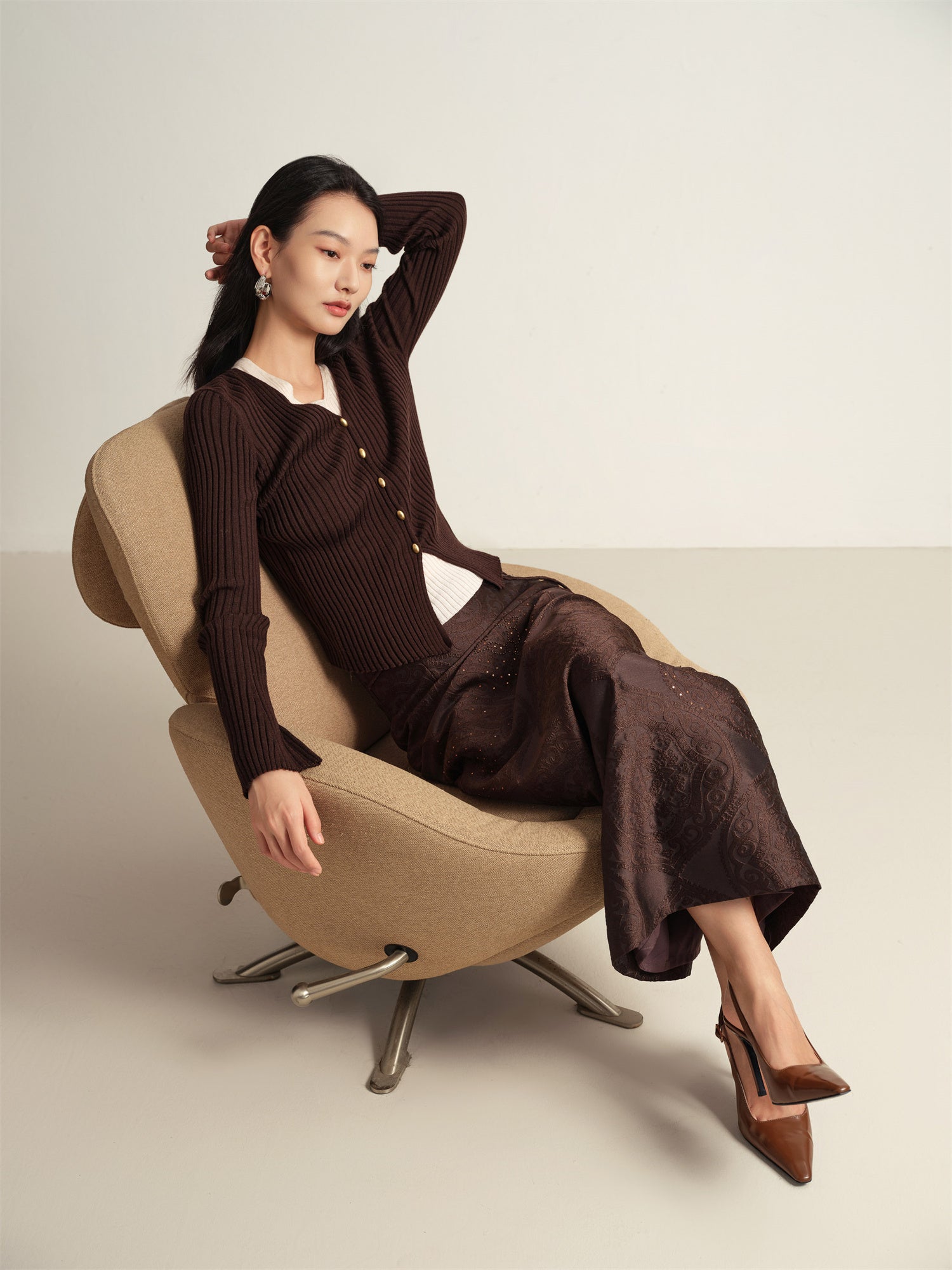 Maxi Skirt | Brown
