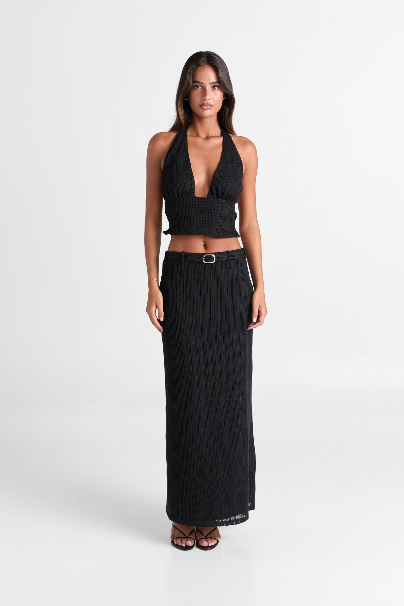 Haven Maxi Skirt | Black