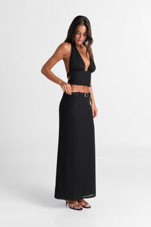 Haven Maxi Skirt | Black