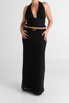 Haven Maxi Skirt | Black