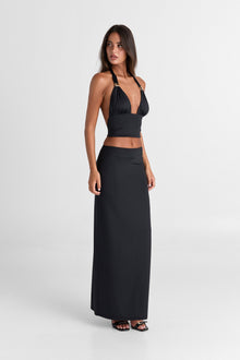 Cleo Maxi Skirt | Black