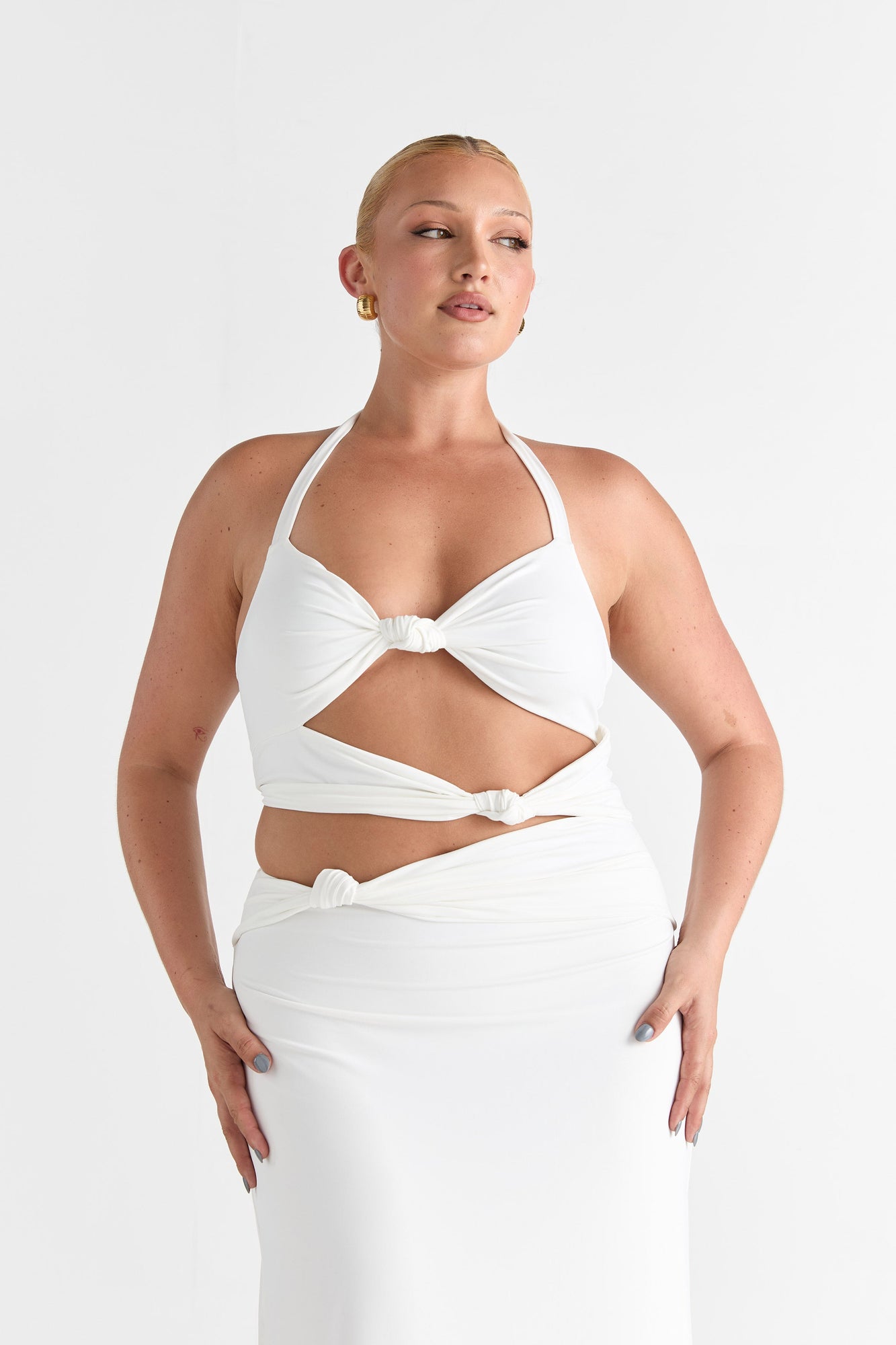 Oralia Dress | White