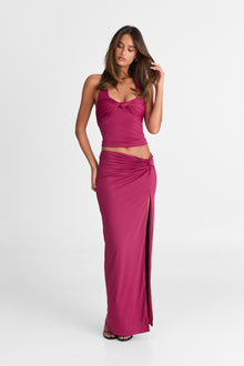 Kaia Skirt | Ruby