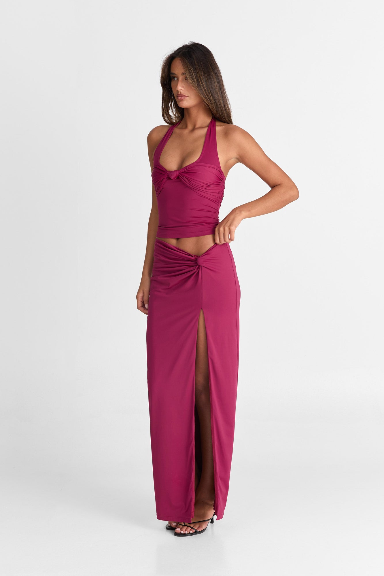 Kaia Skirt | Ruby