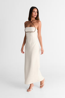 Rosalie Maxi Dress | Almond
