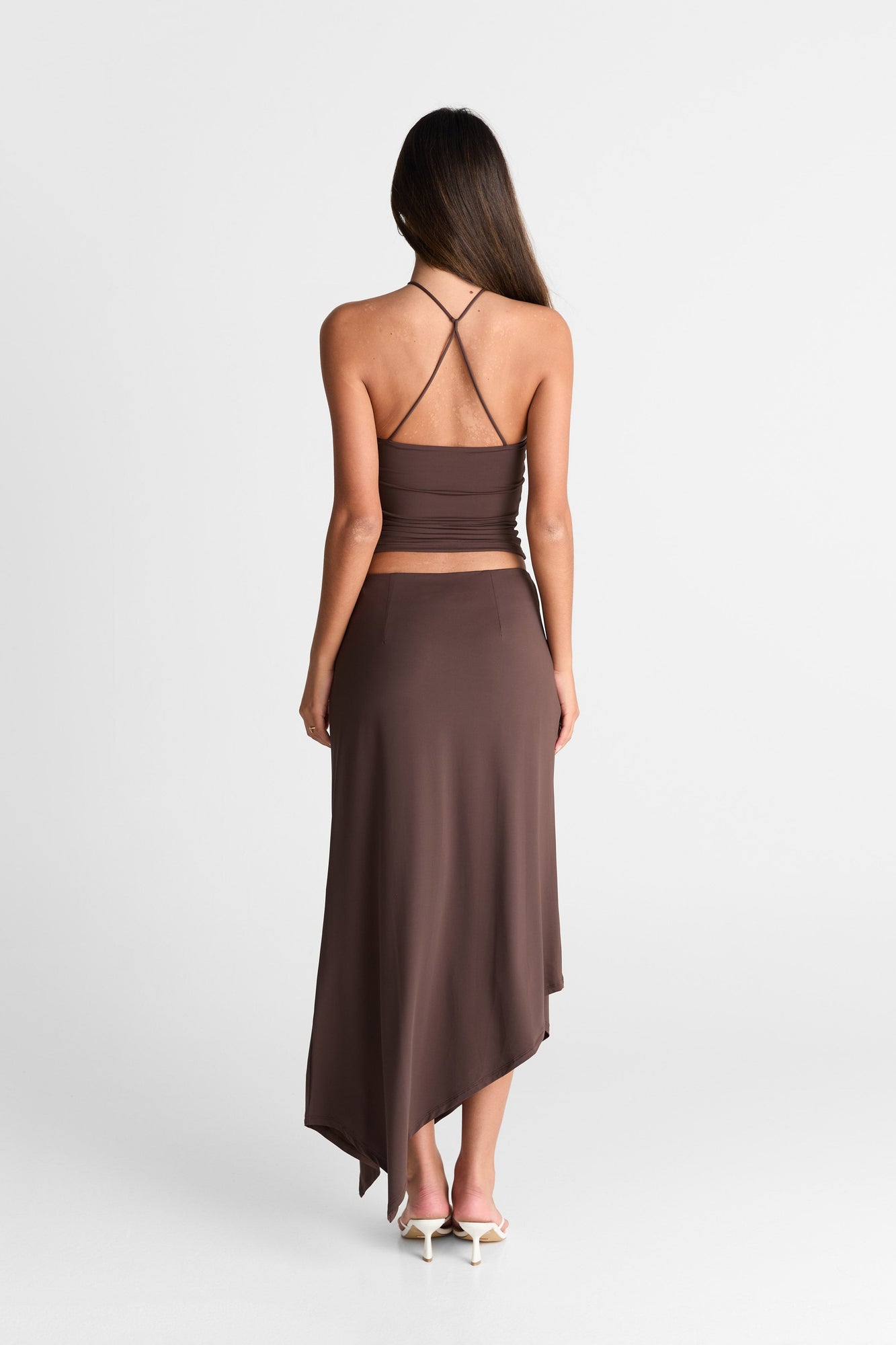 Lyra Maxi Skirt | Chocolate