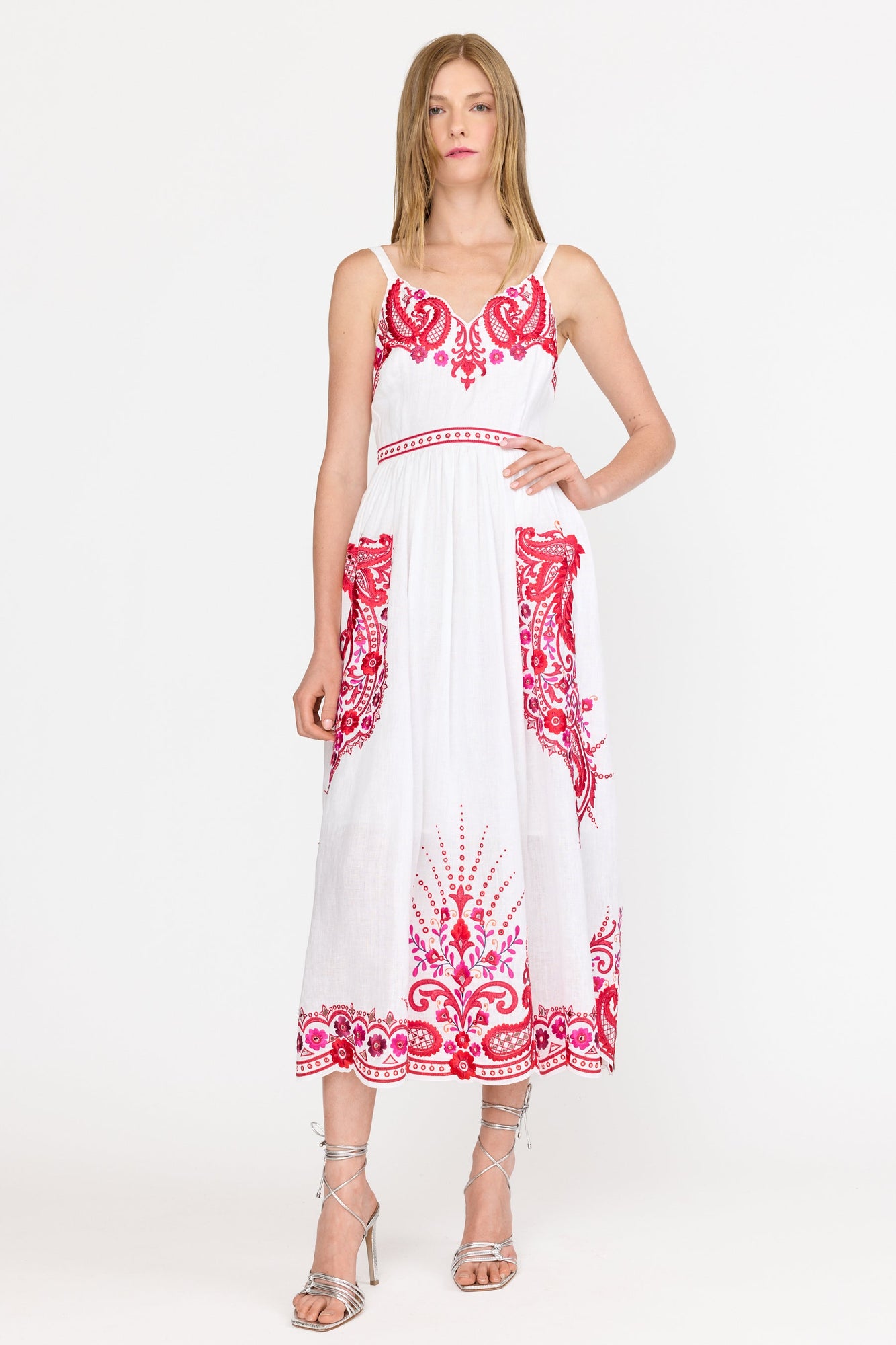 Holly Dress | White Rosaria