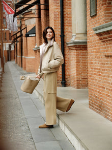 Goose Down Jacket | Khaki