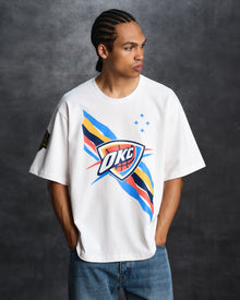 Mens | NBA Oklahoma City Thunder Tee | White