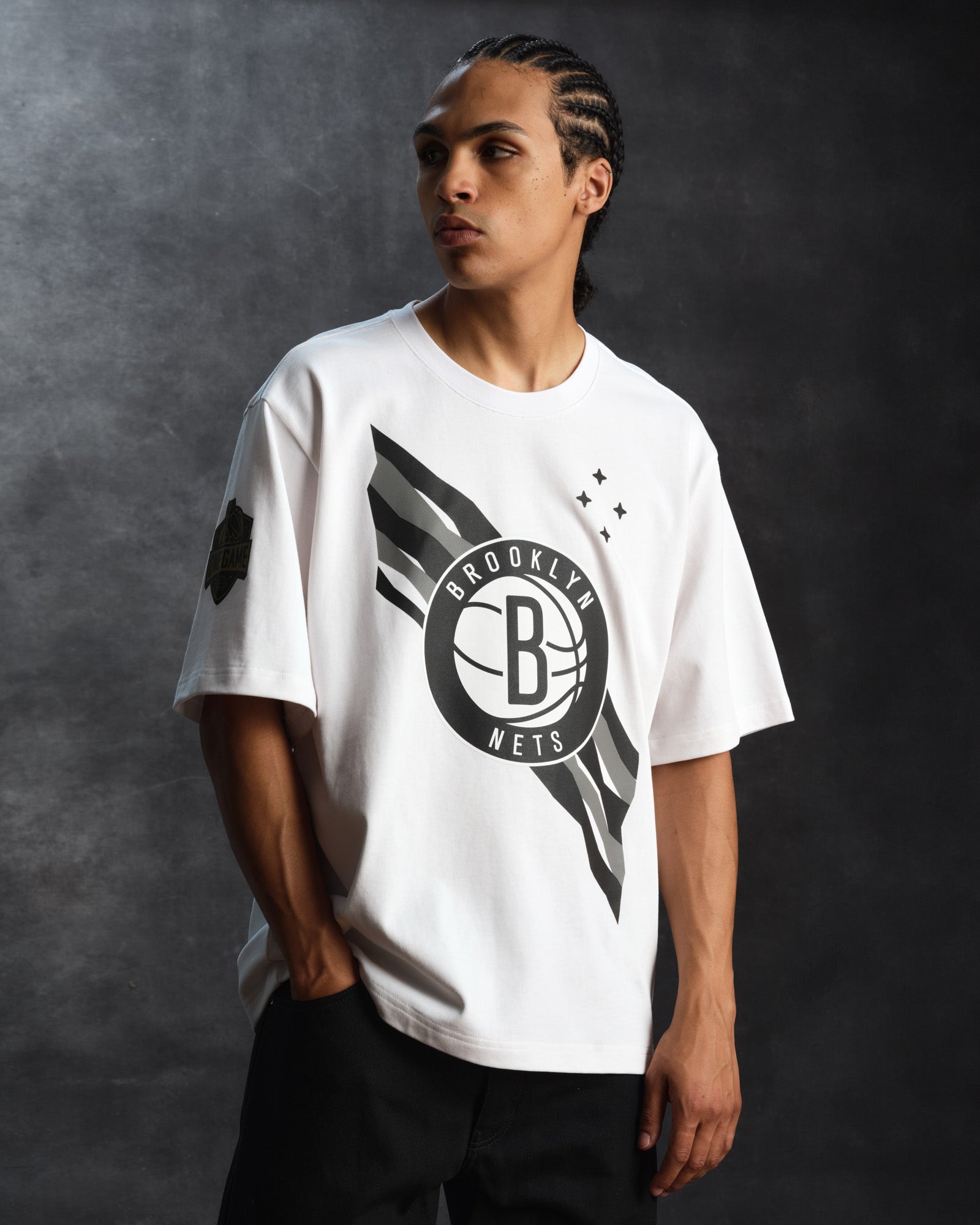 Mens | NBA Brooklyn Nets Tee | White