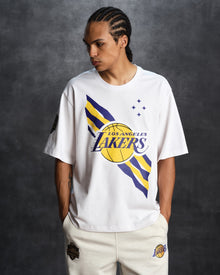 Mens | NBA Los Angeles Lakers Tee | White