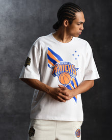 Mens | NBA New York Knicks Tee | White