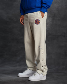 Mens | NBA New York Knicks Sweatpant | Pearl Grey
