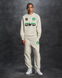 Mens | NBA Boston Celtics Crewneck | Pearl Grey