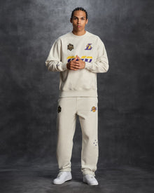 Mens | NBA Los Angeles Lakers Crewneck | Pearl Grey