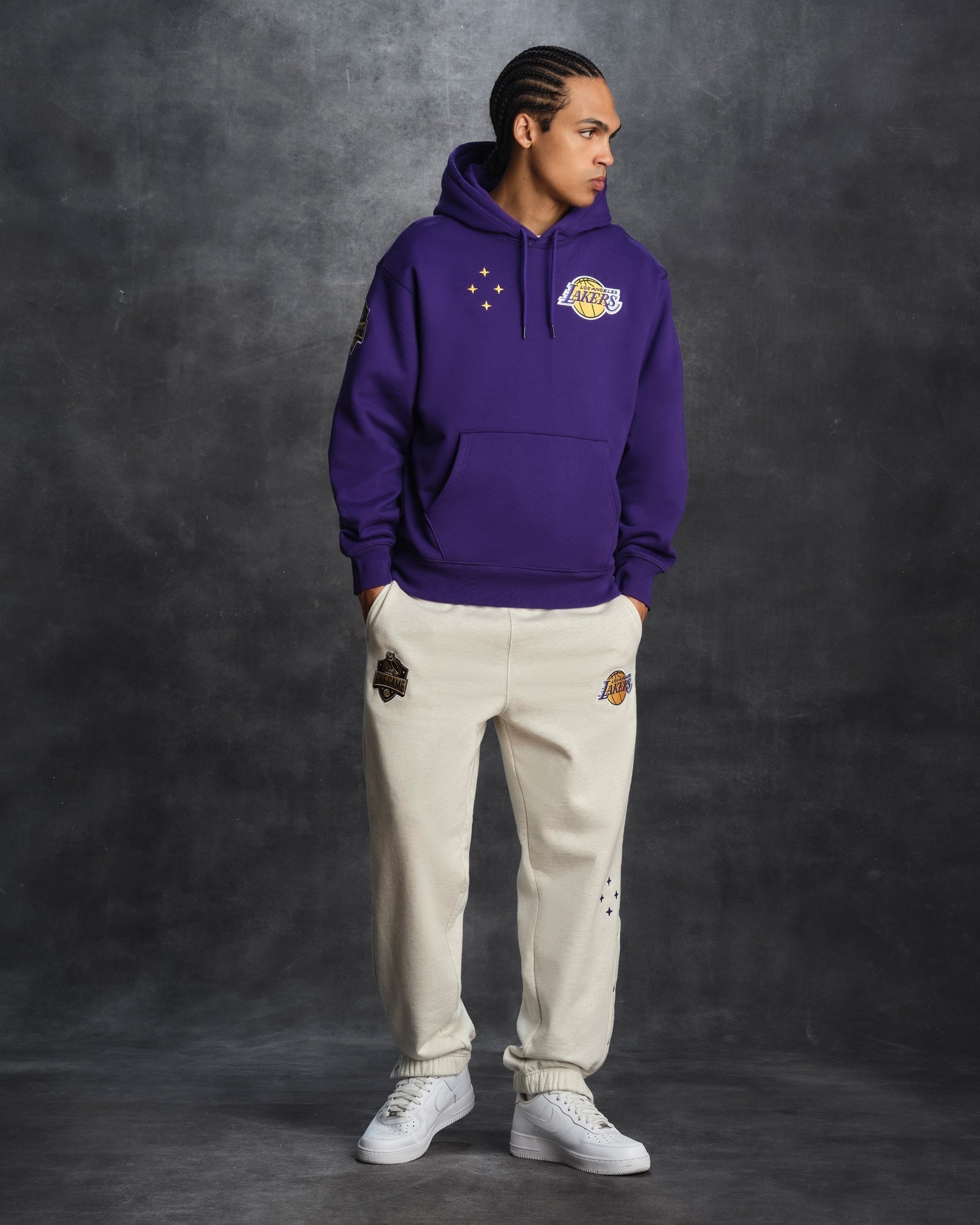 Mens | NBA Los Angeles Lakers Hoodie | Purple