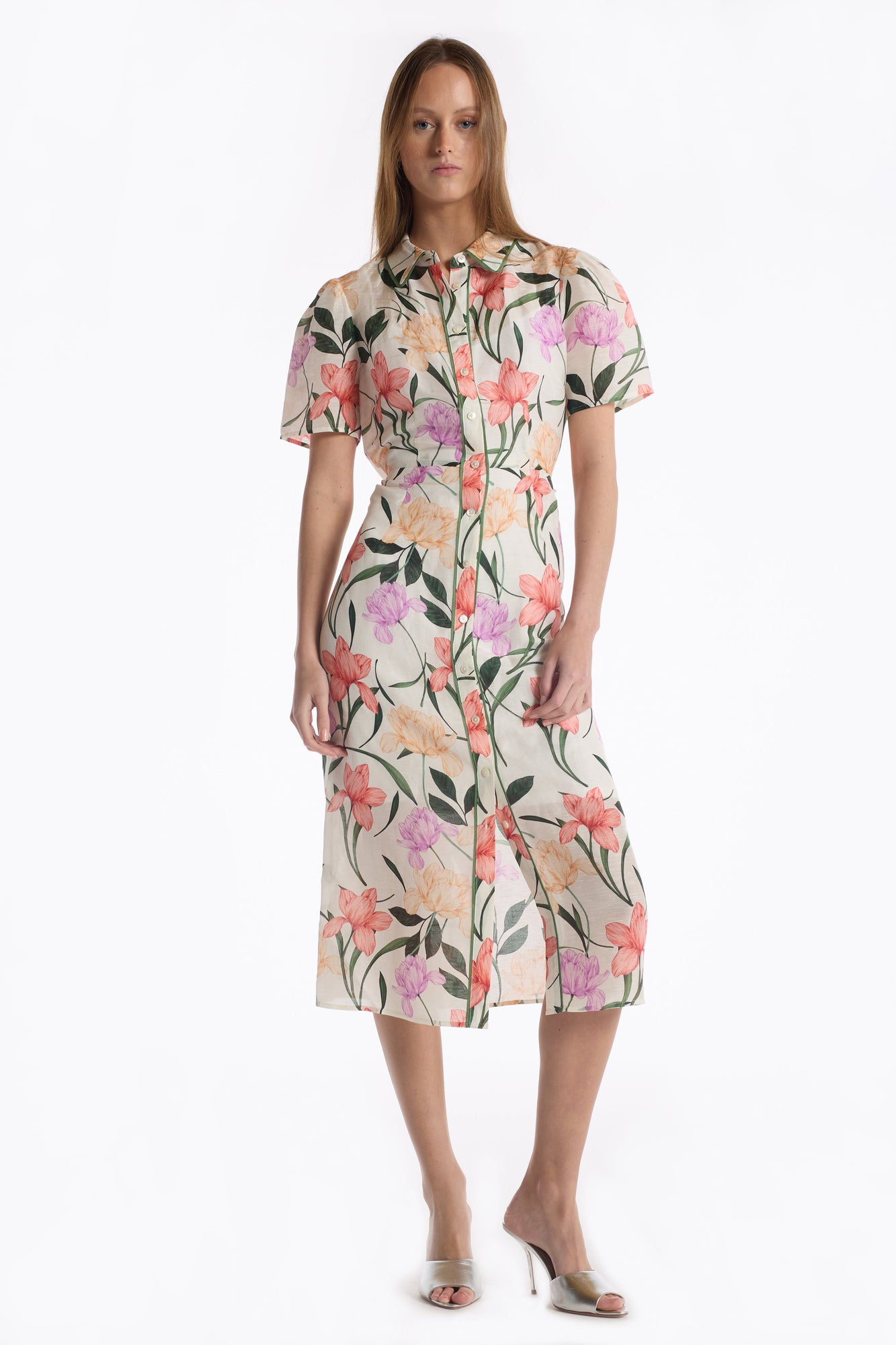 Cecile Dress | Jardin Ivory