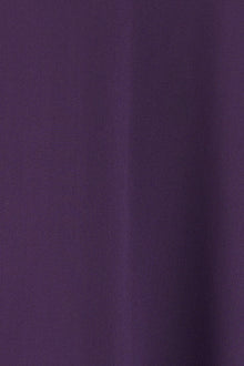 Halston | Wendy Top In Crepe De Chine | Eggplant
