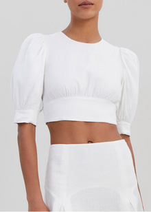 Womens | Gael Top | Optic White