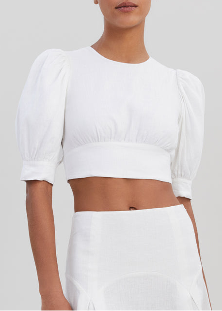 Womens | Gael Top | Optic White