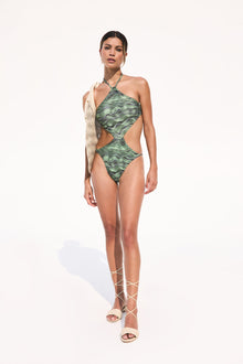 Camari One Piece | Saltation Basil Multi