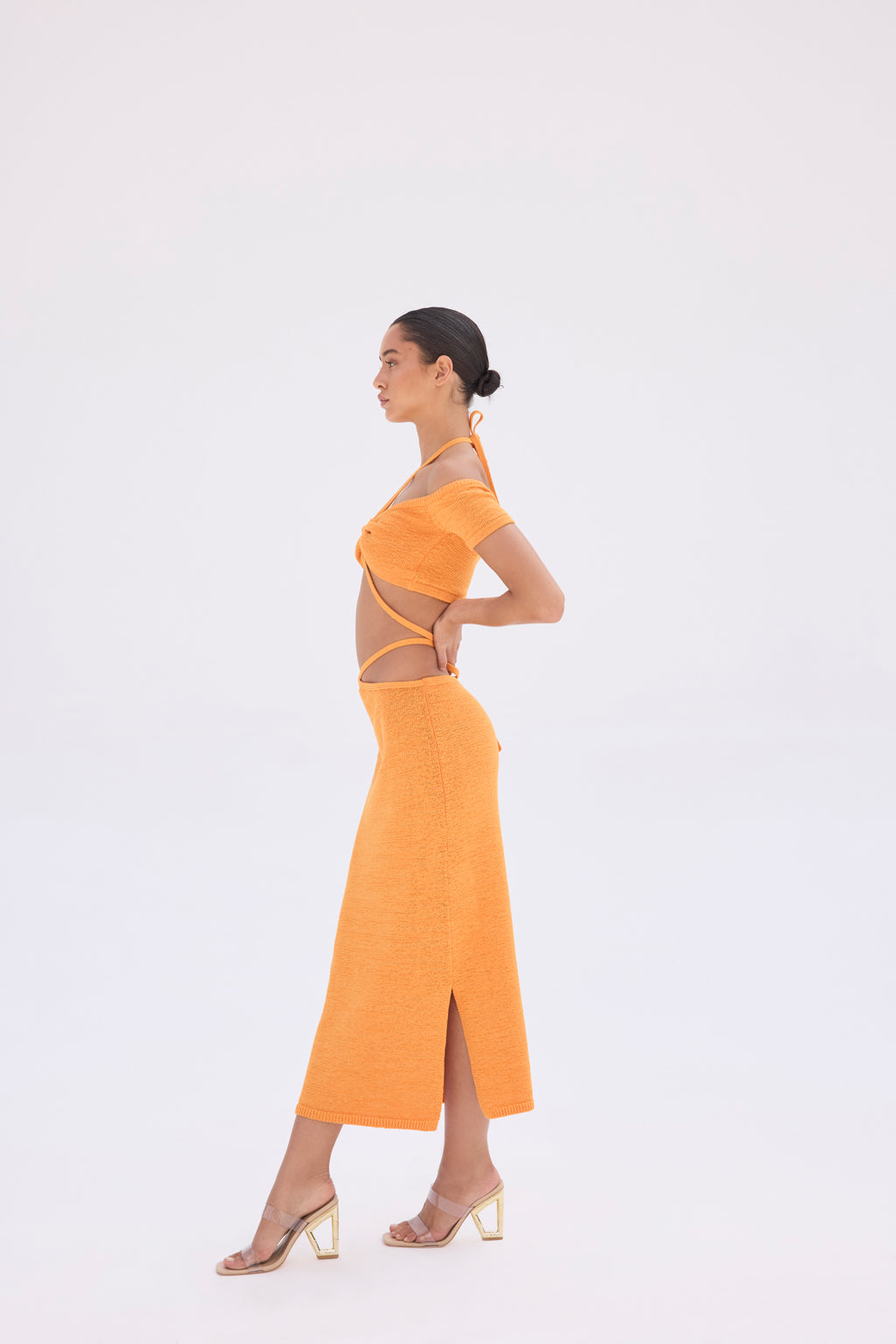 Hedda Knit Skirt | Marigold