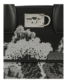 Ferragamo | Studded Flower Soft Studio Shoulder Bag