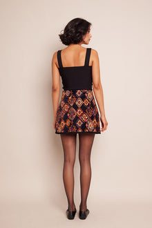 Chrissy Skirt | Black Aura Emblem