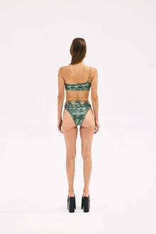 Jianna Bikini Bottom | Saltation Basil Multi