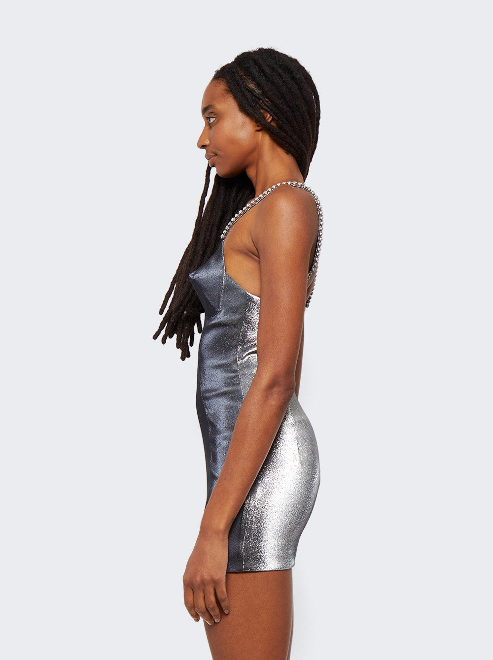 Women | AREA | Pyramid Cup Mini Dress
