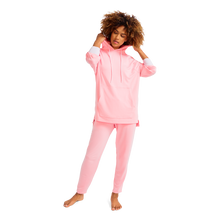 Modal French Terry House Hoodie | Flamingo/Taffy