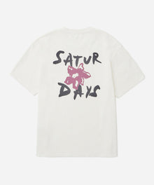 Ivory | Flower Relaxed SS Tee