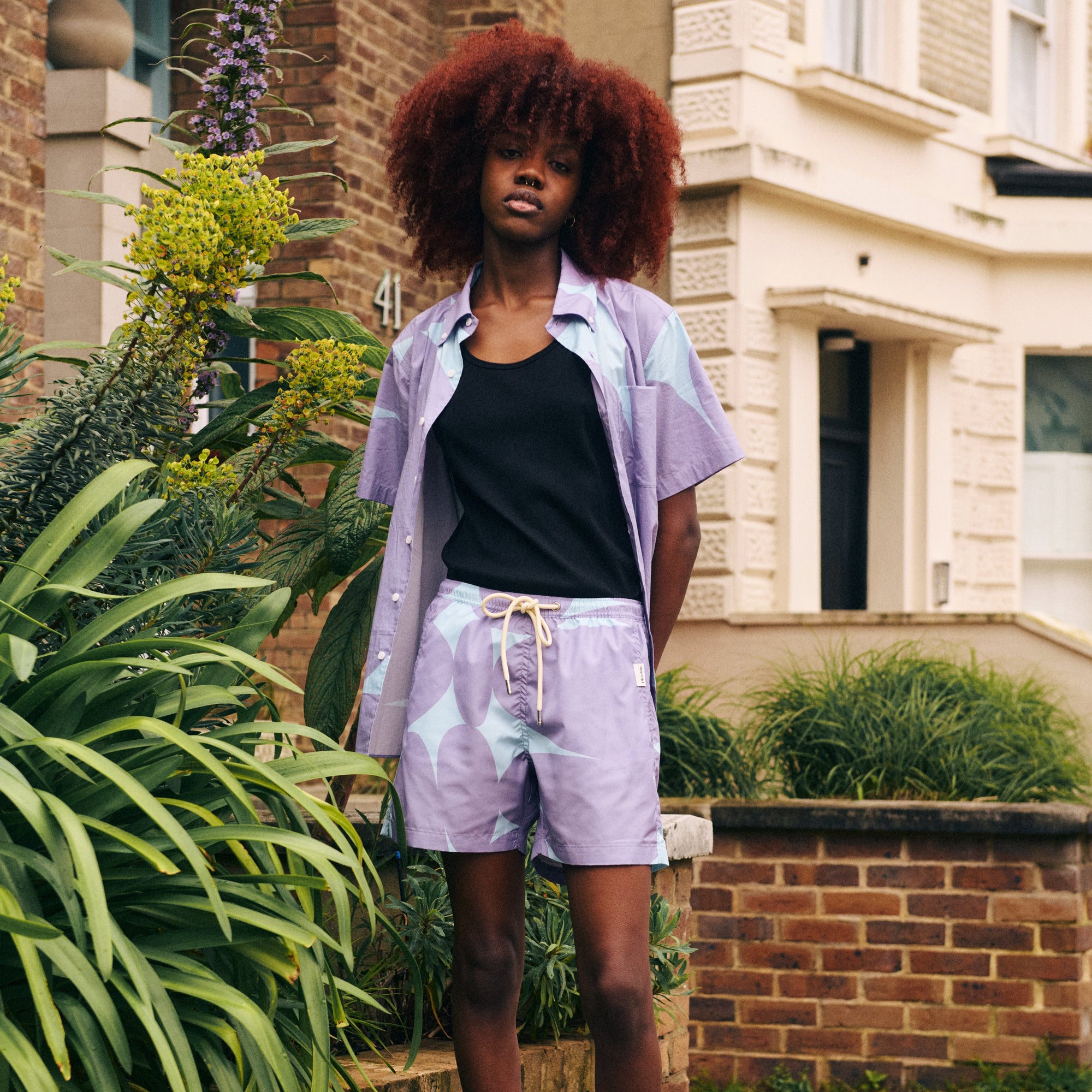 The Beach Blob Short | Violet