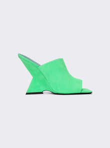 Women | The Attico | Cheope Mule 105mm | Fluorescent Green