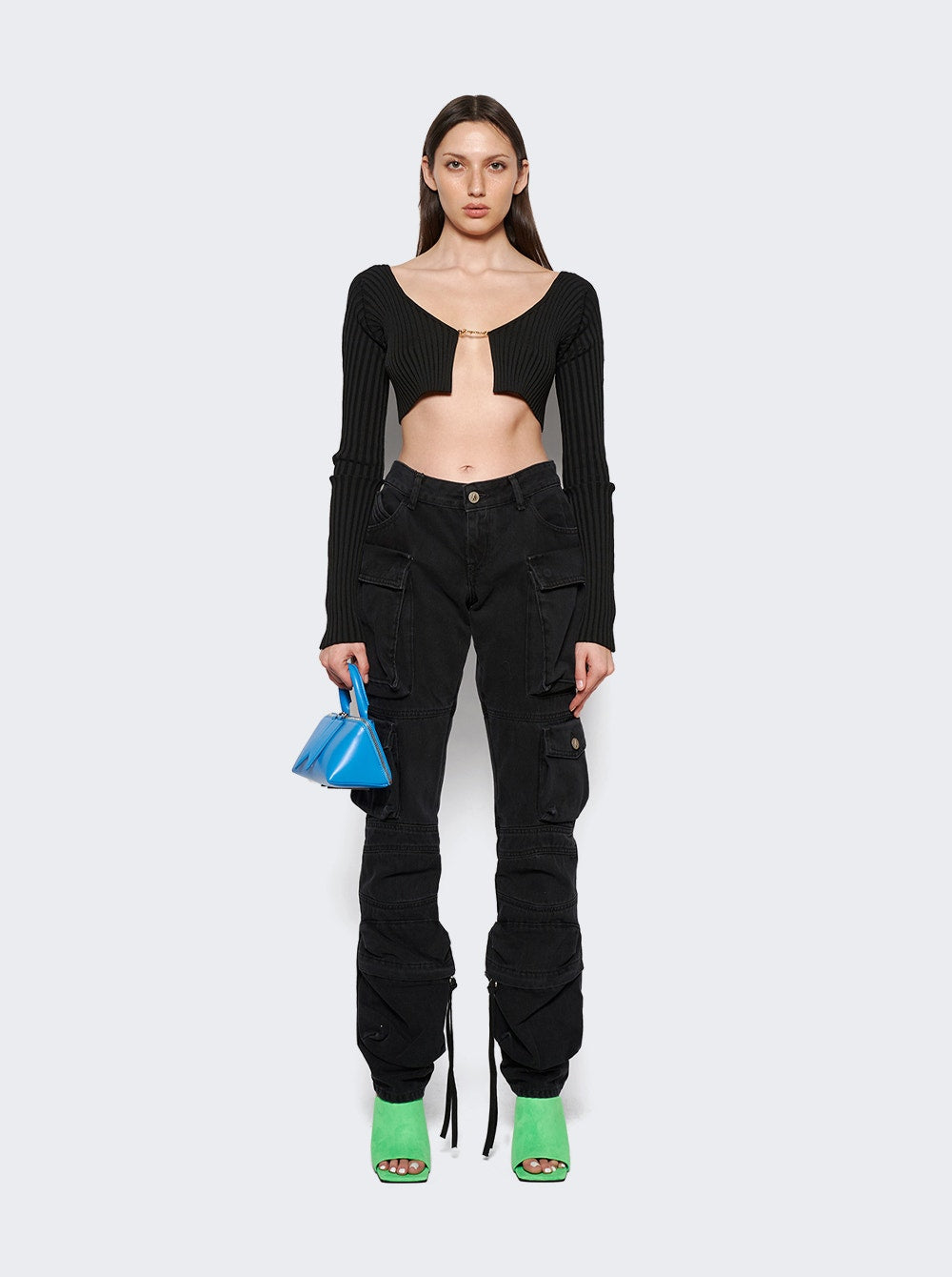 Women | The Attico | Cheope Mule 105mm | Fluorescent Green