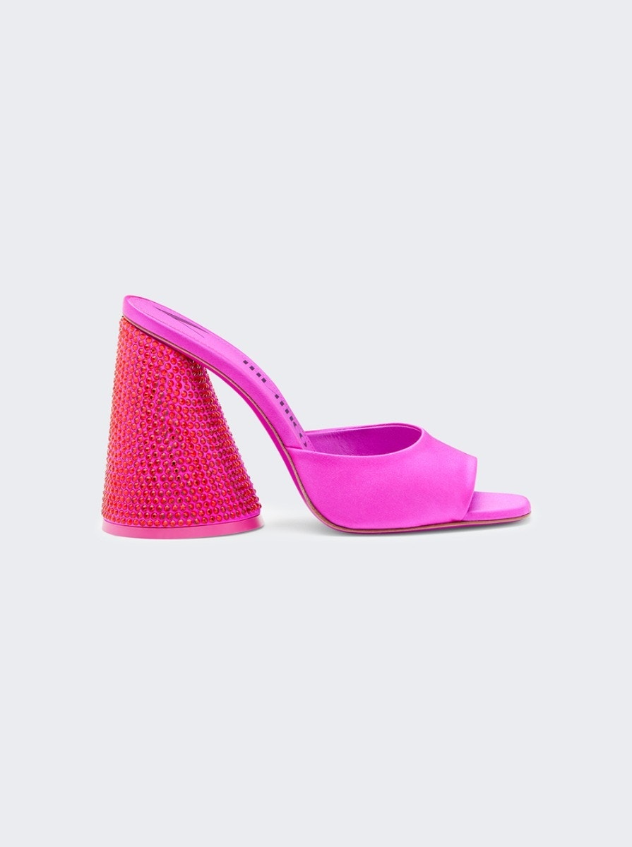 Women | The Attico | Luz Mule 105mm | Fuchsia & Red