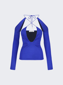 Women | The Attico | Zane Top Vivid Violet | Blue