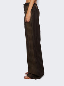 Women | Jean Paul Gaultier | Flare Trousers | Brown