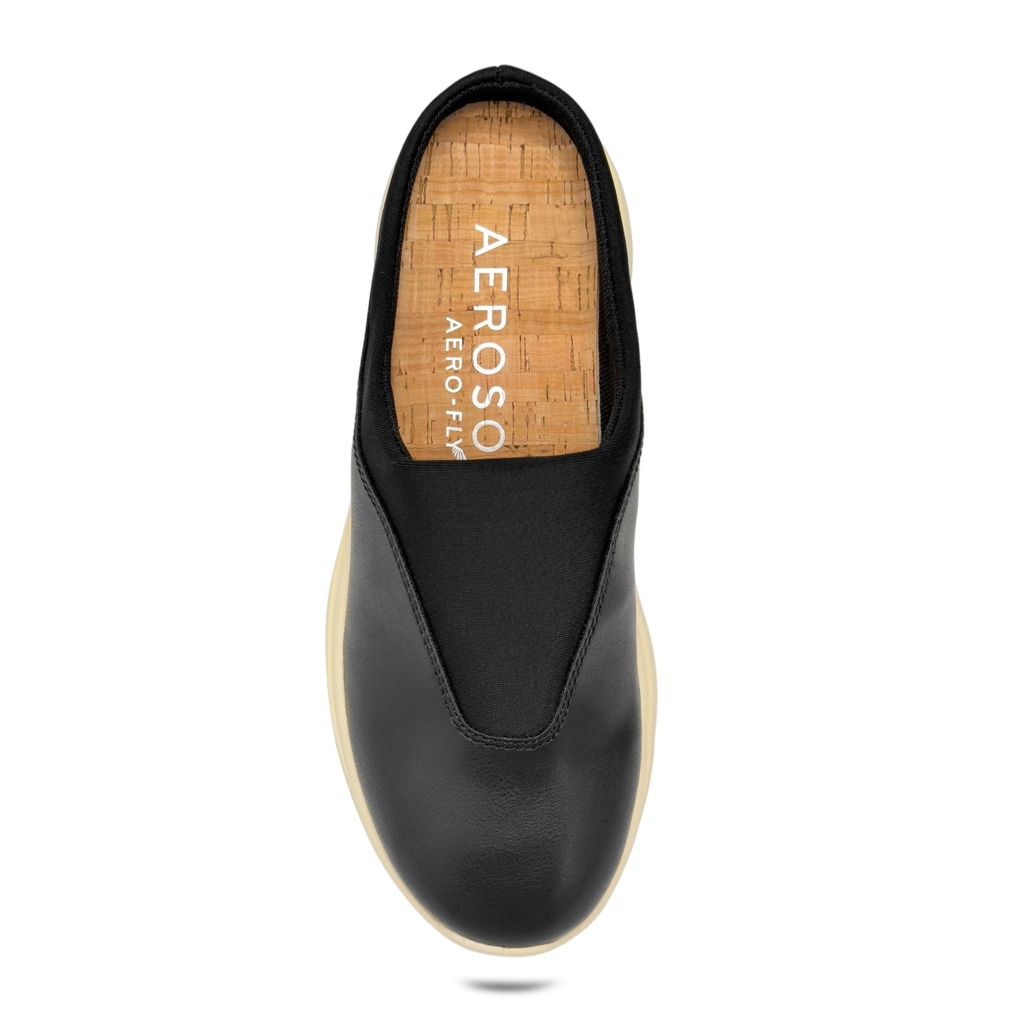 Finn Sport Mule | Black Faux Nappa/Neoprene