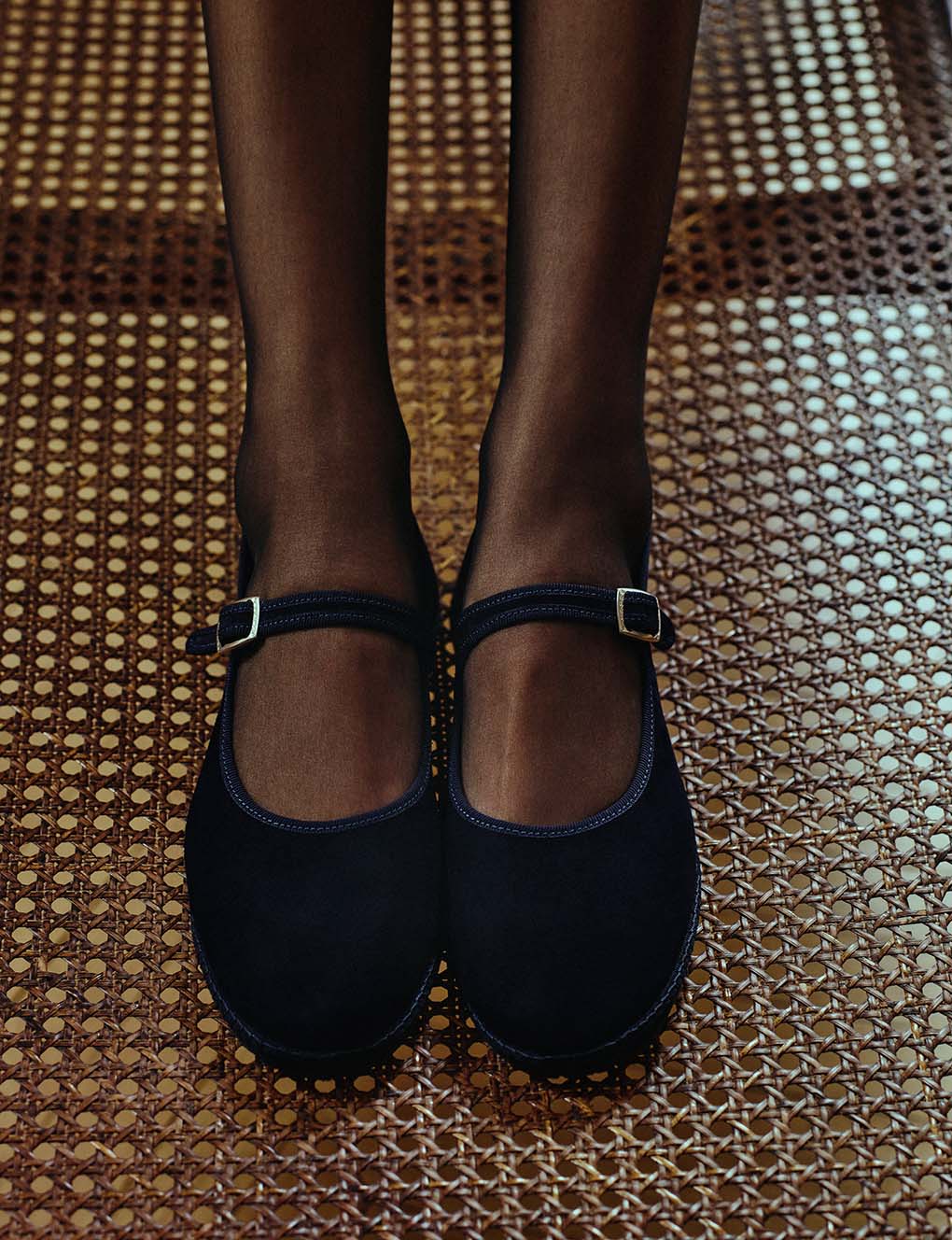 Womens | Drogheria Crivellini For Attersee - The Suede Mary Janes | Navy