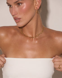 The Horsebit Necklace | Magnetic Clasp | Gold