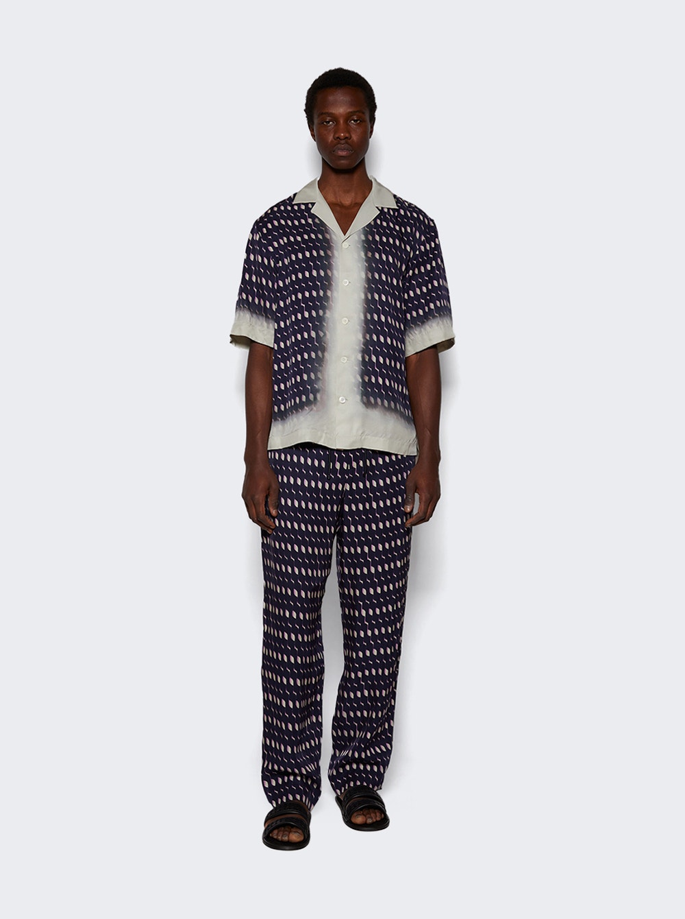Dries Van Noten | Drawstring Pants | Navy