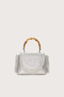 CULT GAIA OZZY MINI TOP HANDLE BAG IN SILVER