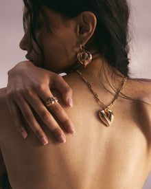 The Corazon Statement Hoops | Gold