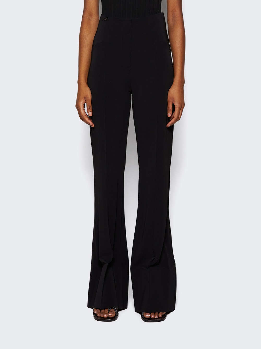 Women | Jacquemus | Le Pantalon Apollo Flare Pants | Black
