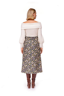 Oslo Skirt | Millerfleur Evening Blue