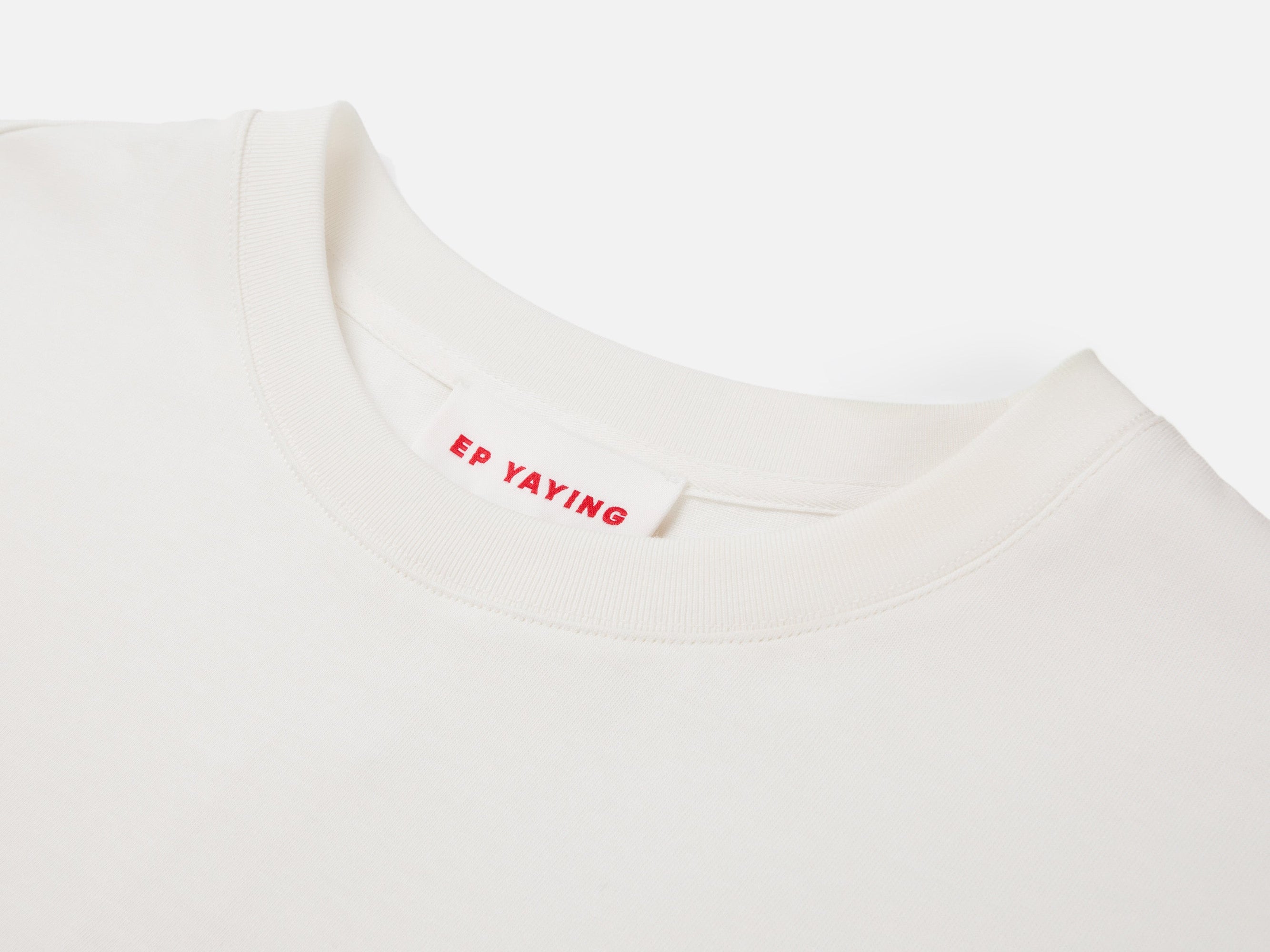 Loose-Fit Long Sleeve Tee | White