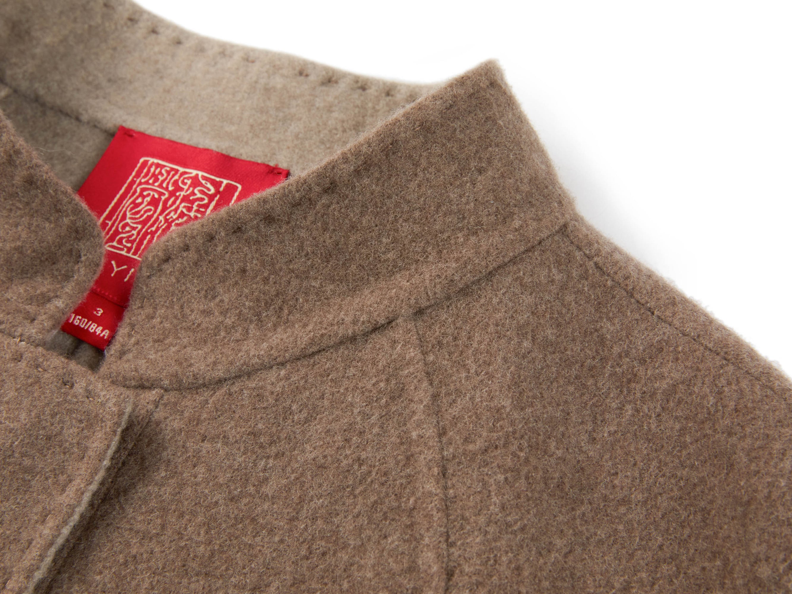 Ali Cashmere Wool-Blend Coat | Brown